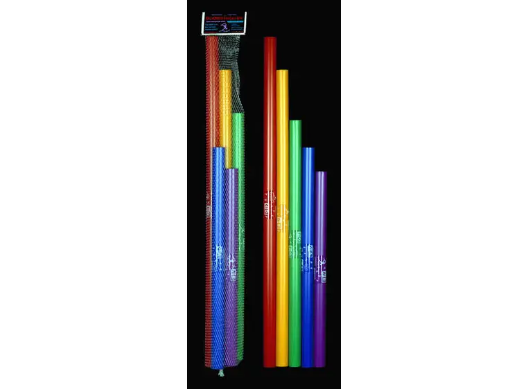 Boomwhackers BW-KG kromatisk Bass utbyggingssett (5 rør) 